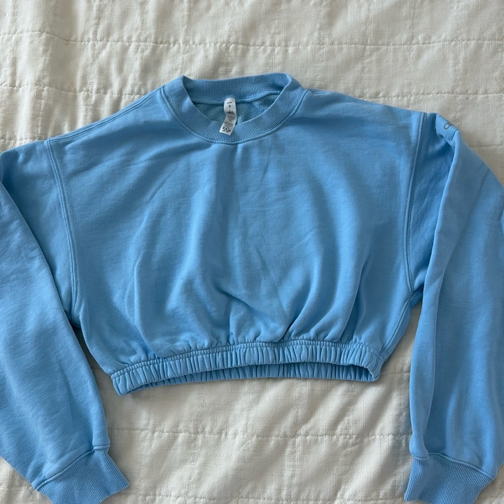 Alo cropped sweatshirt